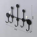 Luxury Fitting Room Coat Hooks Wall Mounted Clothes Rack Coat Rack Key Storage Holder Home Decoration Iron Wall Accessories