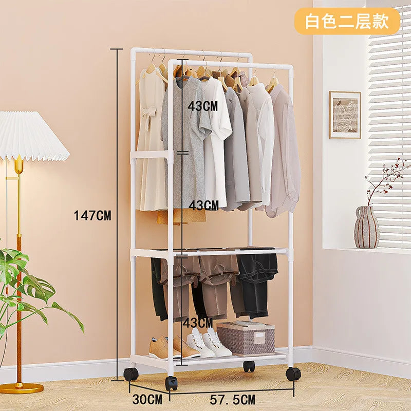 Scarf Coat Racks Wearing Professional Clothes Rack Standing Hanger Stand Furniture for Clothes Hook Wall Mounting Shelf Home
