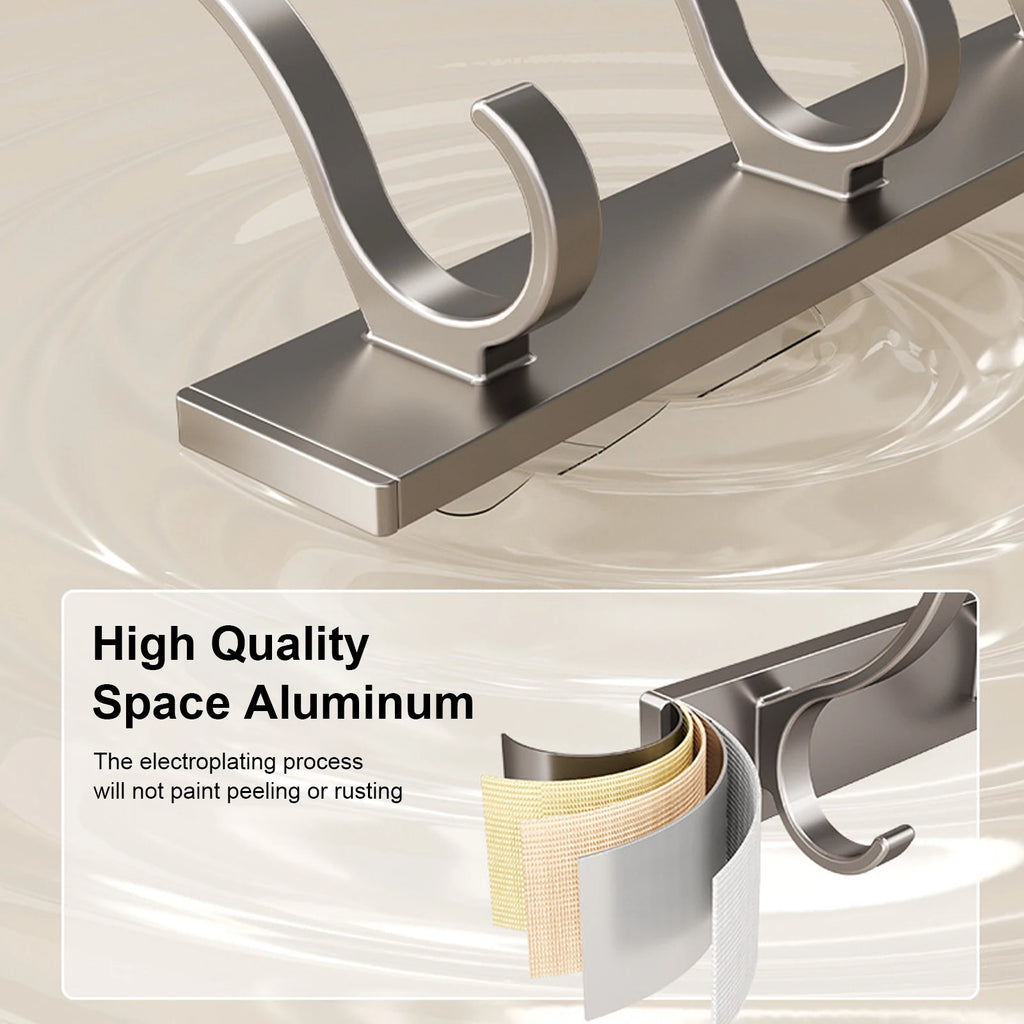 Clothes Hook Bathroom Towel Hanger Hook Wall Hook Adhesive Wall Hook No punching required Hanging Hooks Door Back Clothes Hook