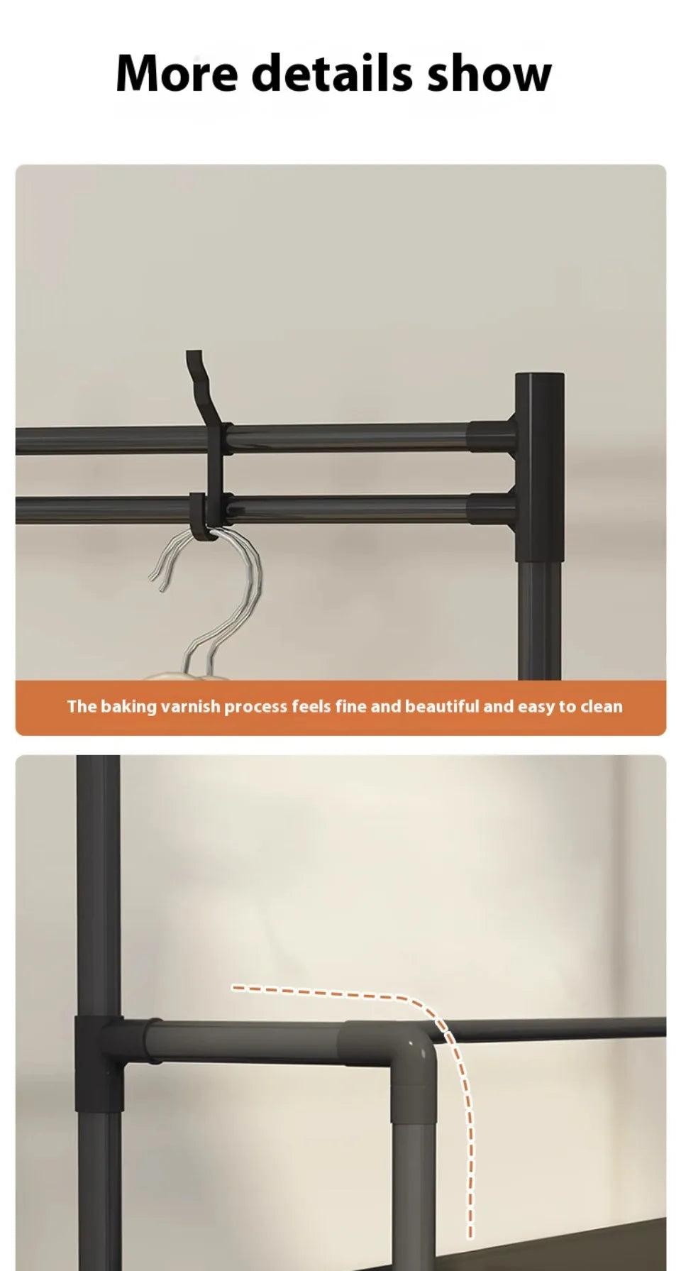 2025 Coat Shoe Rack Organizer Doorway DIY Hat And Shoes Shelf with Hooks Multipurpose Simple Metal Storage Rack Clothes Hanger