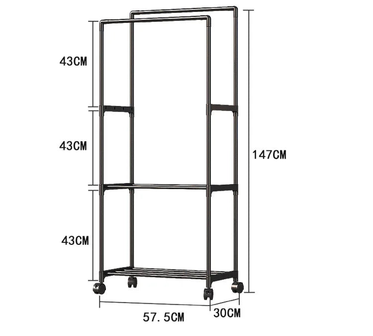 Scarf Coat Racks Wearing Professional Clothes Rack Standing Hanger Stand Furniture for Clothes Hook Wall Mounting Shelf Home