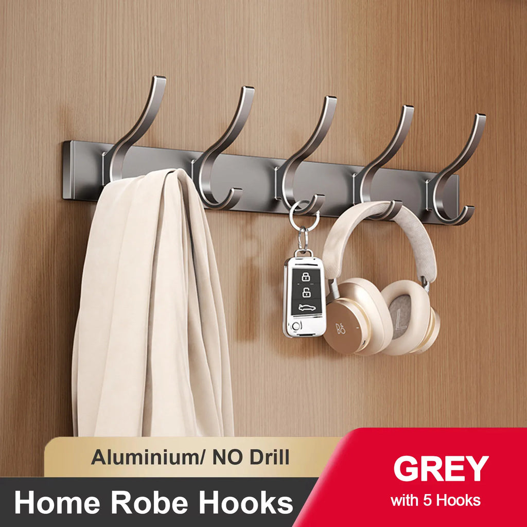 Clothes Hook Bathroom Towel Hanger Hook Wall Hook Adhesive Wall Hook No punching required Hanging Hooks Door Back Clothes Hook