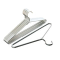 42CM Widen Metal Suit Hanger Clothes Organizer Pant Rack ,5/10PC Aluminum Alloy Coat Hanger Closet Storage space-saving,Luxury