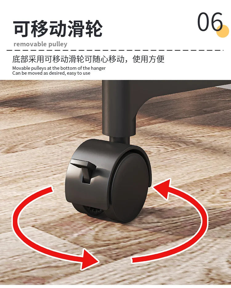 Scarf Coat Racks Wearing Professional Clothes Rack Standing Hanger Stand Furniture for Clothes Hook Wall Mounting Shelf Home