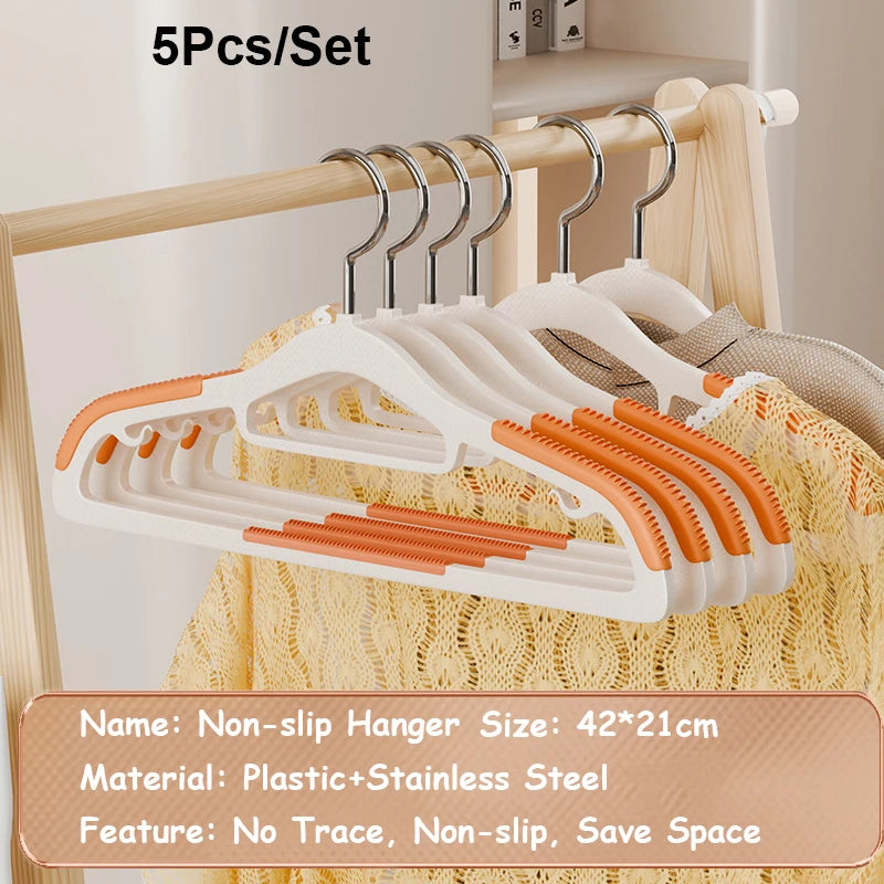 10pcs Non-Slip Coated Metal Suit Coat Hangers Heavy Duty Clothes Hangers Metal Shirt Jacket Hanger with Round Notches for Dress