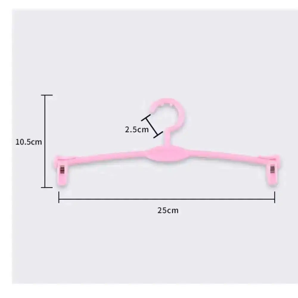 50Pcs Plastic Clip Underwear Violet Black Transparent Bra Frame Holder Rack Underpants Hanger Shop Store Holder Rack Coat Racks