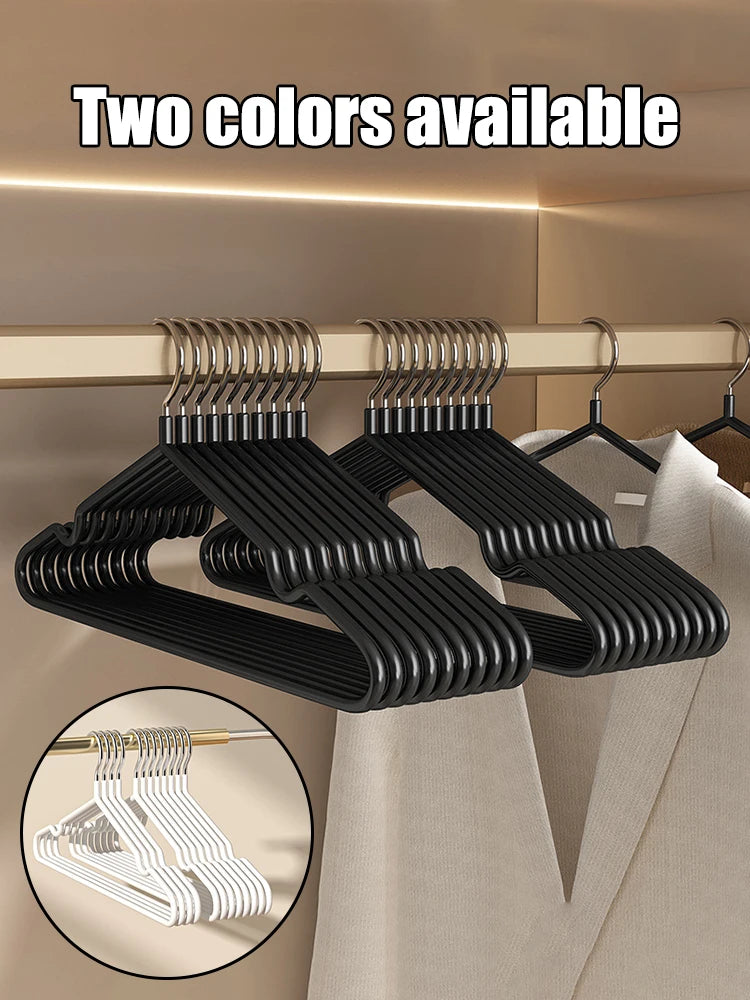 Non marking Clothes Hangers for Home Use Non slip Drying Hangers Metal Thick Clothes Hangers Storage Bedrooms Wardrobes Adult cl