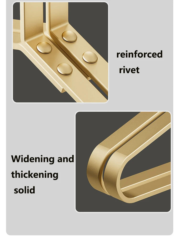 42CM Widen Metal Suit Hanger Clothes Organizer Pant Rack ,5/10PC Aluminum Alloy Coat Hanger Closet Storage space-saving,Luxury