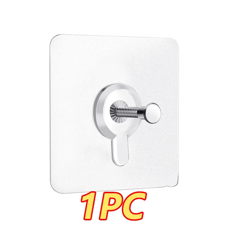 Self-adhesive Hook for Picture Super Strong Wall Hook Without Piercing Punch-free Picture Frame Holder Bathroom Kitchen Storage