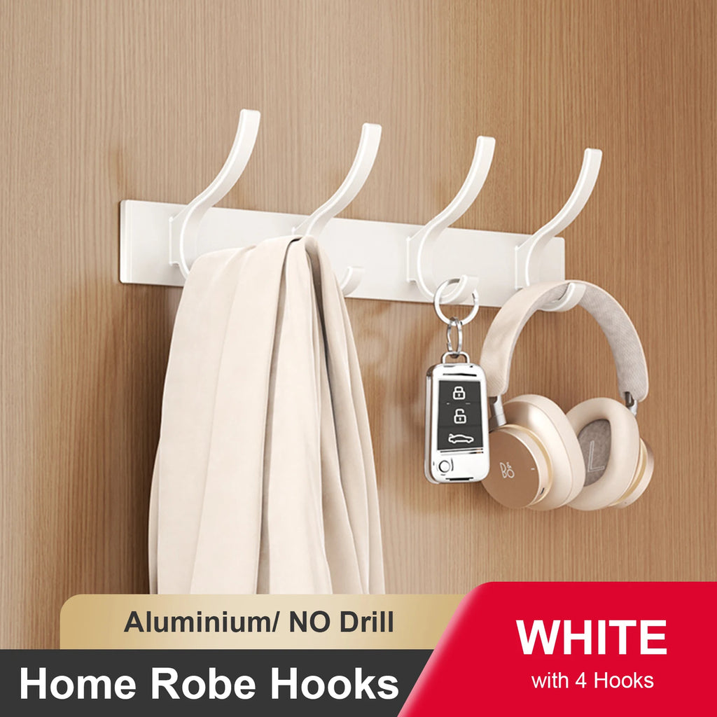Clothes Hook Bathroom Towel Hanger Hook Wall Hook Adhesive Wall Hook No punching required Hanging Hooks Door Back Clothes Hook
