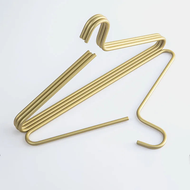 5/10PC,Bold Coat Hanger Space Alloy Suit Hanger,42CM Solid Clothes Rack,Noble, No trace, No Damage Clothes