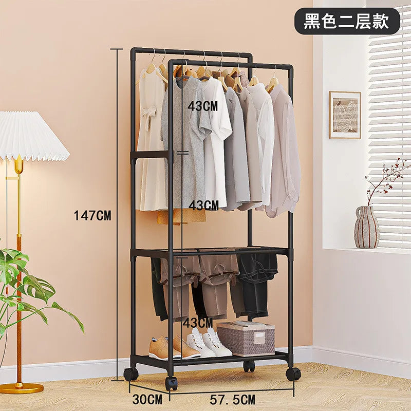Scarf Coat Racks Wearing Professional Clothes Rack Standing Hanger Stand Furniture for Clothes Hook Wall Mounting Shelf Home