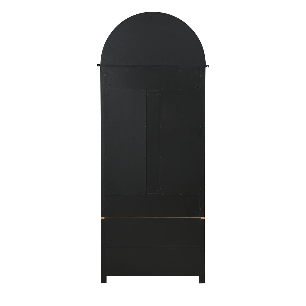 Multifunctional Modern Coat Racks Wardrobe with Shoe Rack Shelf Hooks for Entrance Hall Stable Iron Feet Convenient Storage