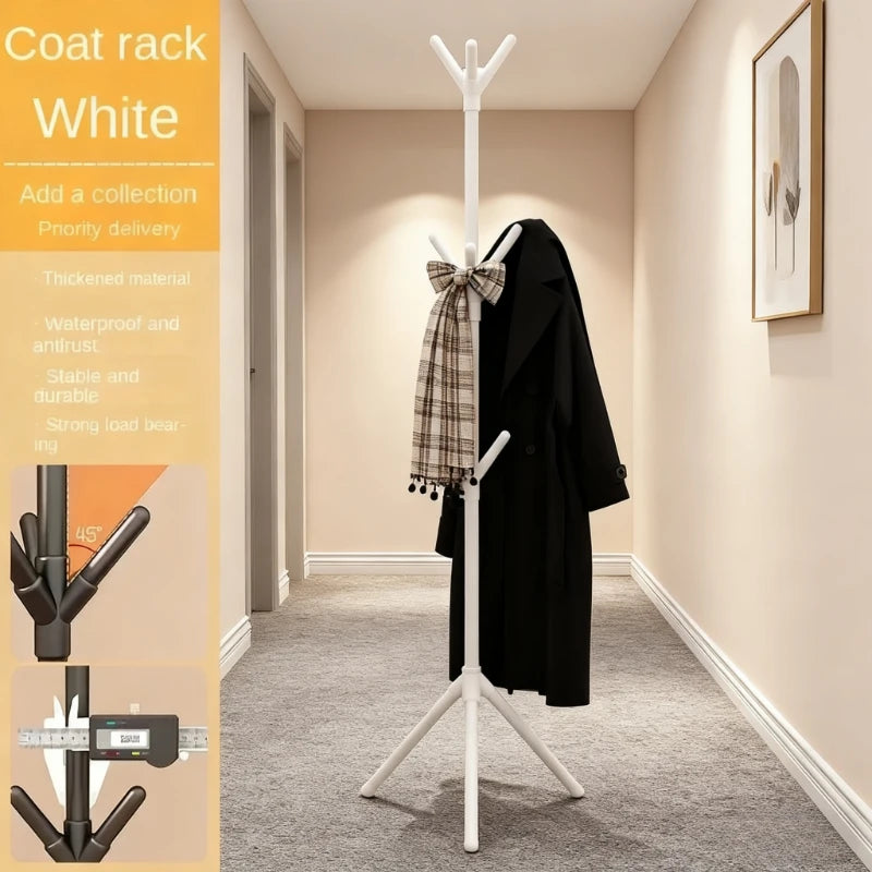 Stylish Entryway Coat Stand - No Assembly Needed, Minimalist Luxury for Home Office, Upgrade Your Space Instantly!