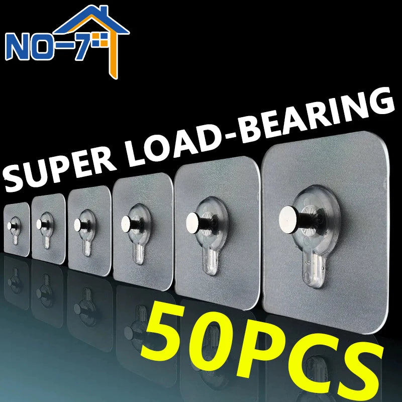 Self-adhesive Hook for Picture Super Strong Wall Hook Without Piercing Punch-free Picture Frame Holder Bathroom Kitchen Storage