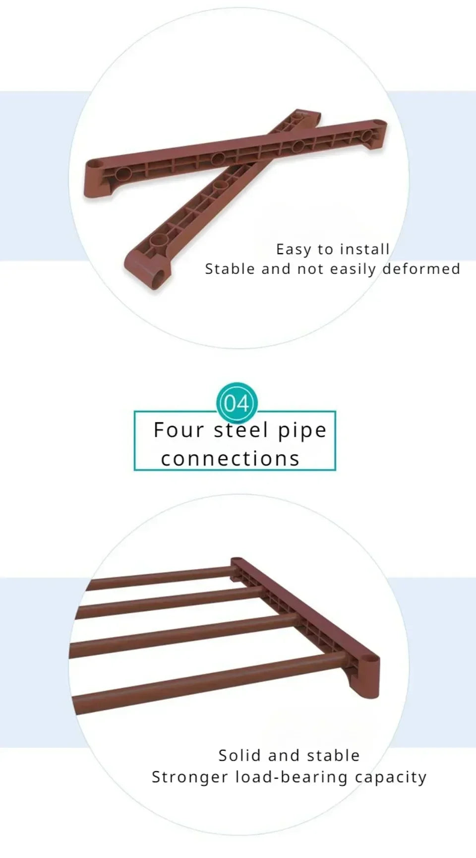 Portability Coat and Hat Rack with Wheels Floor Stand Multi-layer Storage Rack Large Capacity Space Saving Hanging Clothes Stand