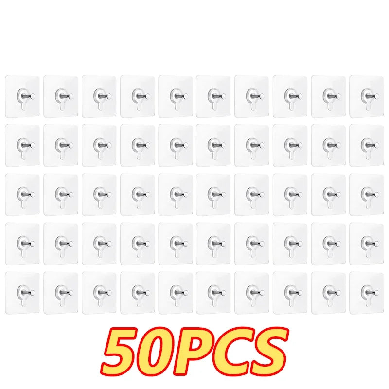 Self-adhesive Hook for Picture Super Strong Wall Hook Without Piercing Punch-free Picture Frame Holder Bathroom Kitchen Storage