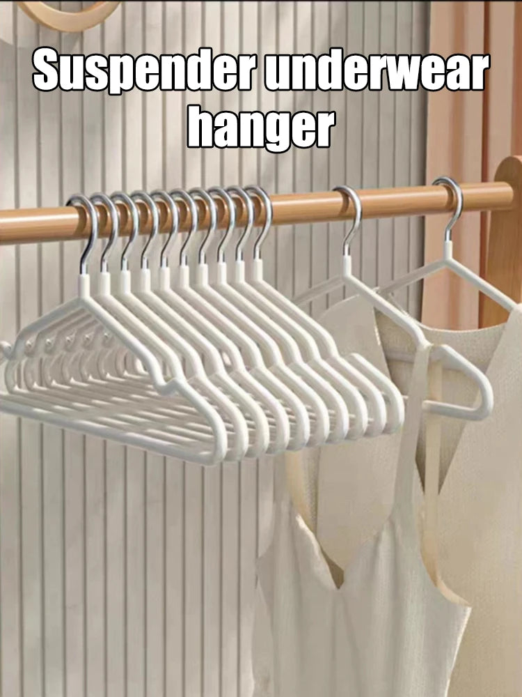 Non marking Clothes Hangers for Home Use Non slip Drying Hangers Metal Thick Clothes Hangers Storage Bedrooms Wardrobes Adult cl