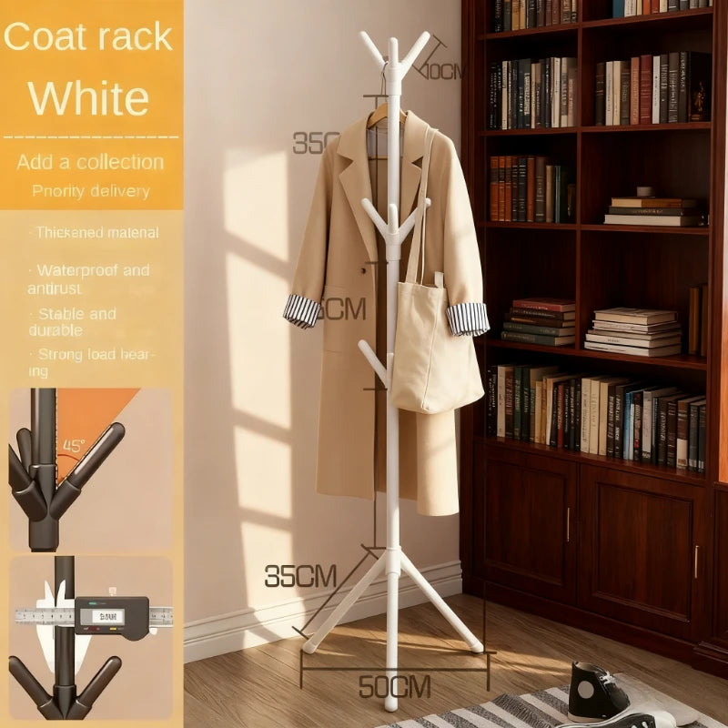 Stylish Entryway Coat Stand - No Assembly Needed, Minimalist Luxury for Home Office, Upgrade Your Space Instantly!