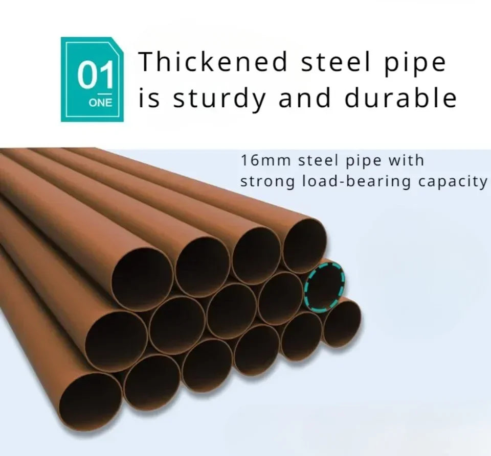 Portability Coat and Hat Rack with Wheels Floor Stand Multi-layer Storage Rack Large Capacity Space Saving Hanging Clothes Stand