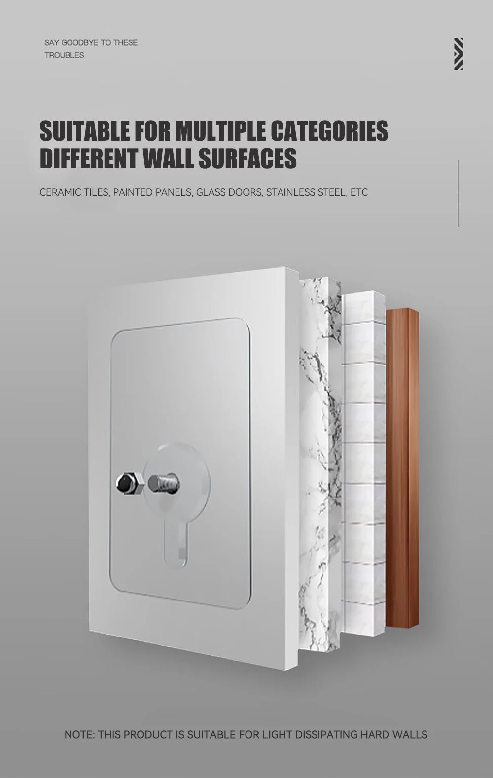 Self-adhesive Hook for Picture Super Strong Wall Hook Without Piercing Punch-free Picture Frame Holder Bathroom Kitchen Storage