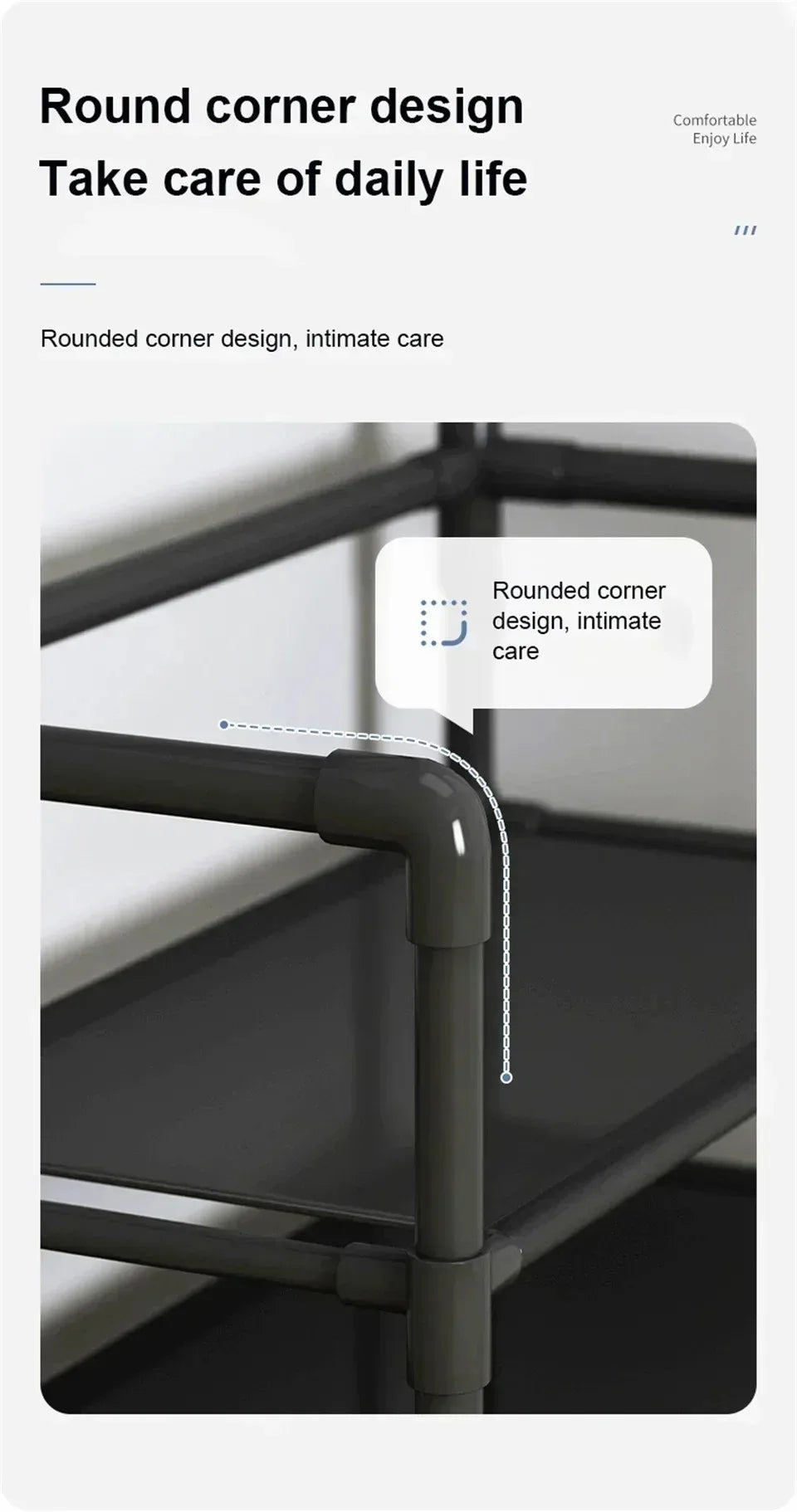 2025 Coat Shoe Rack Organizer Doorway DIY Hat And Shoes Shelf with Hooks Multipurpose Simple Metal Storage Rack Clothes Hanger