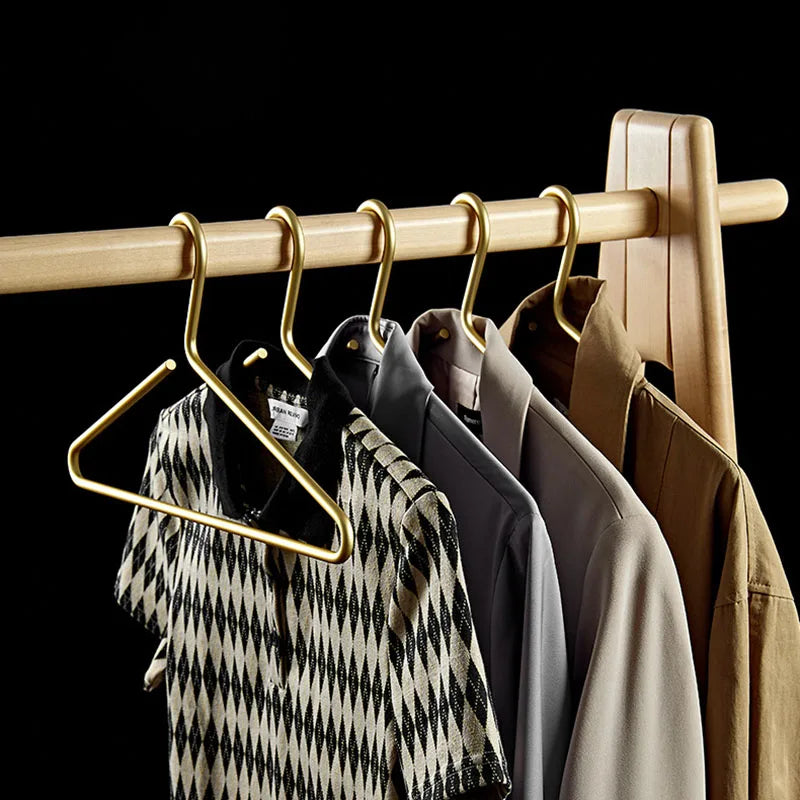 5/10PC,Bold Coat Hanger Space Alloy Suit Hanger,42CM Solid Clothes Rack,Noble, No trace, No Damage Clothes