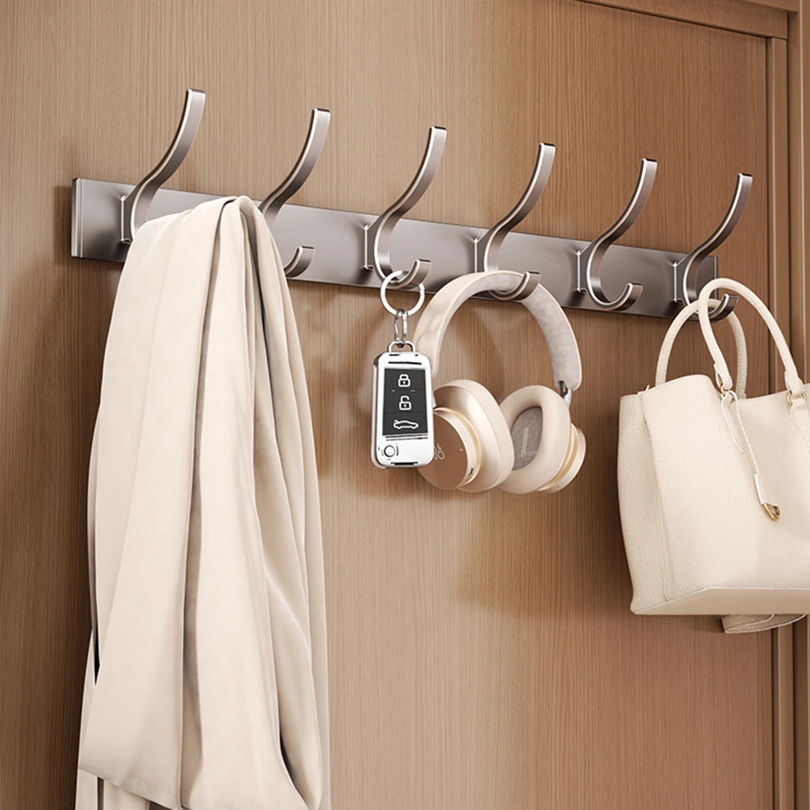 Clothes Hook Bathroom Towel Hanger Hook Wall Hook Adhesive Wall Hook No punching required Hanging Hooks Door Back Clothes Hook