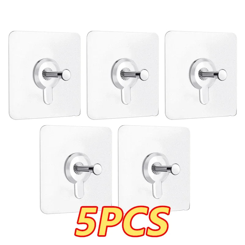 Self-adhesive Hook for Picture Super Strong Wall Hook Without Piercing Punch-free Picture Frame Holder Bathroom Kitchen Storage
