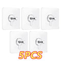 Self-adhesive Hook for Picture Super Strong Wall Hook Without Piercing Punch-free Picture Frame Holder Bathroom Kitchen Storage