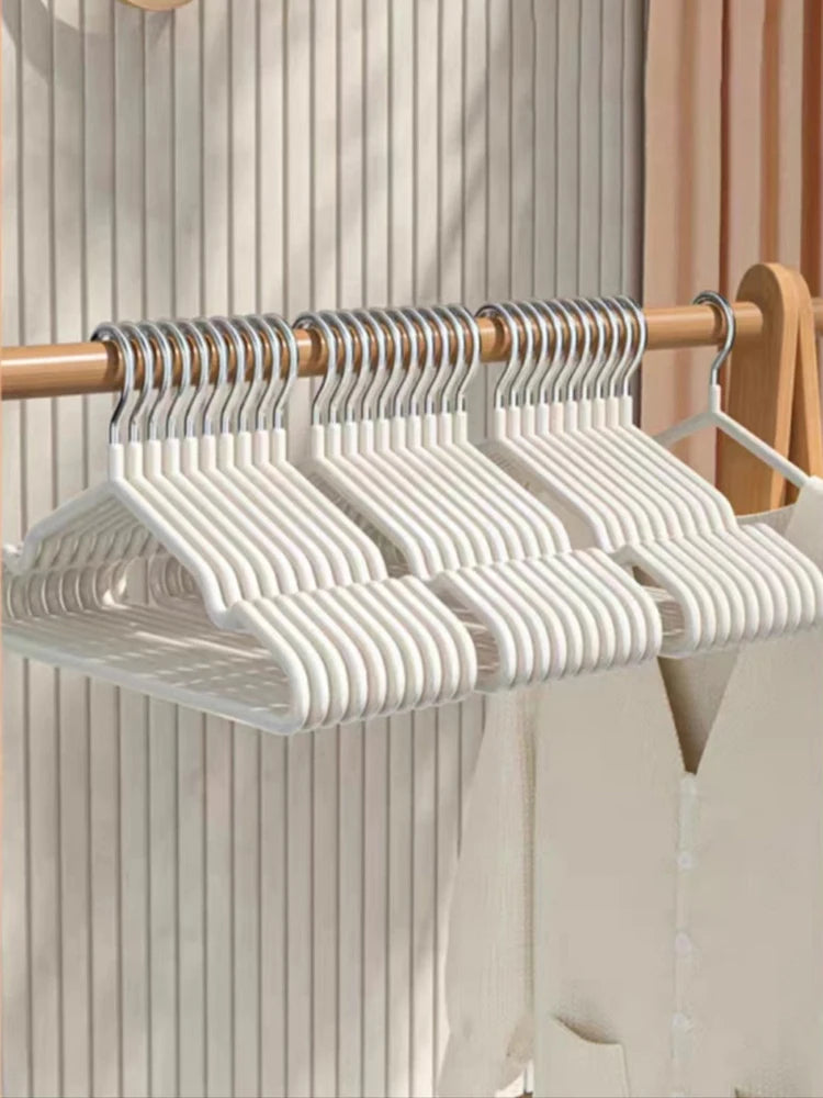 Non marking Clothes Hangers for Home Use Non slip Drying Hangers Metal Thick Clothes Hangers Storage Bedrooms Wardrobes Adult cl