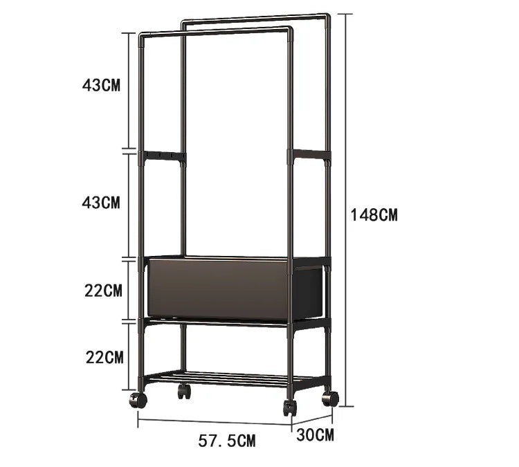 Scarf Coat Racks Wearing Professional Clothes Rack Standing Hanger Stand Furniture for Clothes Hook Wall Mounting Shelf Home