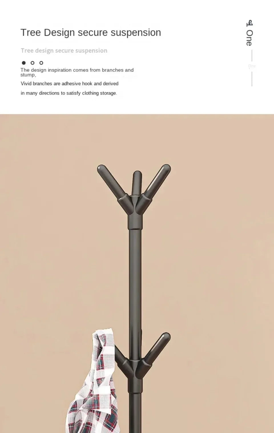 Clothes and Hats Rack Tree Branch Shape Hooks Mobile and Convenient Coat Rack for Home Living Room Hangers Clothes Rack Stand