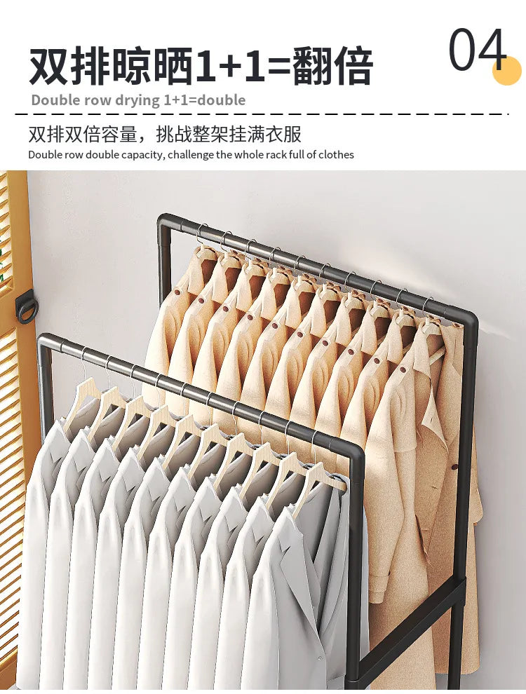 Scarf Coat Racks Wearing Professional Clothes Rack Standing Hanger Stand Furniture for Clothes Hook Wall Mounting Shelf Home