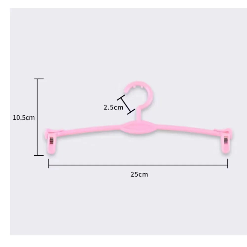 50Pcs Plastic Clip Underwear Violet Black Transparent Bra Frame Holder Rack Underpants Hanger Shop Store Holder Rack Coat Racks