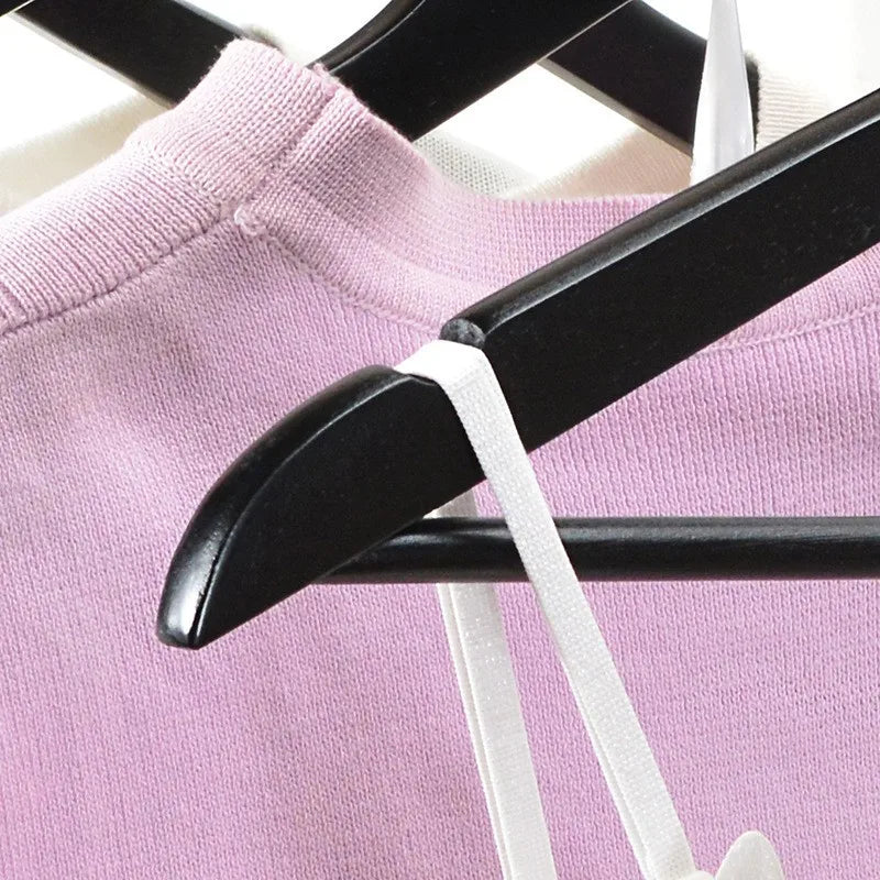 40/44CM Anti-slip Wooden Coat Hanger Suit Clothes Organizer,10PC Adult Clothes Hanger Wardrobe space-saving ﻿