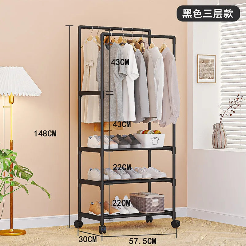 Scarf Coat Racks Wearing Professional Clothes Rack Standing Hanger Stand Furniture for Clothes Hook Wall Mounting Shelf Home