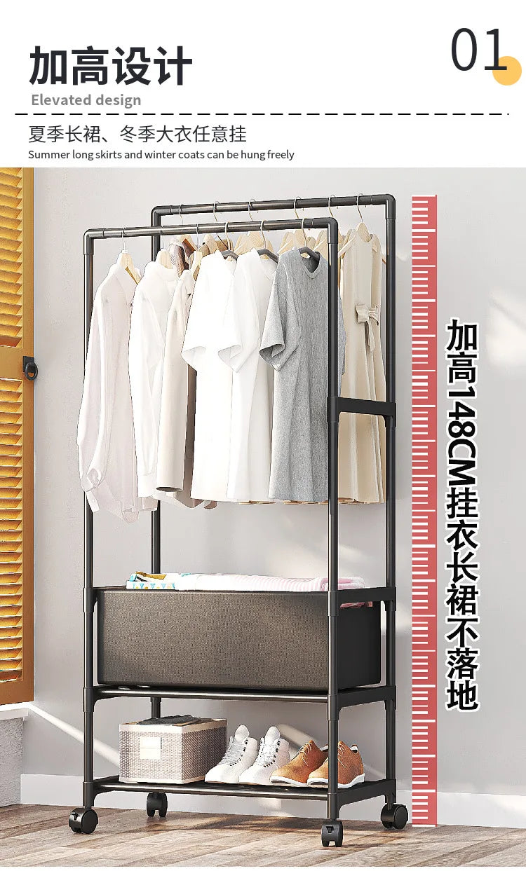 Scarf Coat Racks Wearing Professional Clothes Rack Standing Hanger Stand Furniture for Clothes Hook Wall Mounting Shelf Home