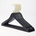 40/44CM Anti-slip Wooden Coat Hanger Suit Clothes Organizer,10PC Adult Clothes Hanger Wardrobe space-saving ﻿