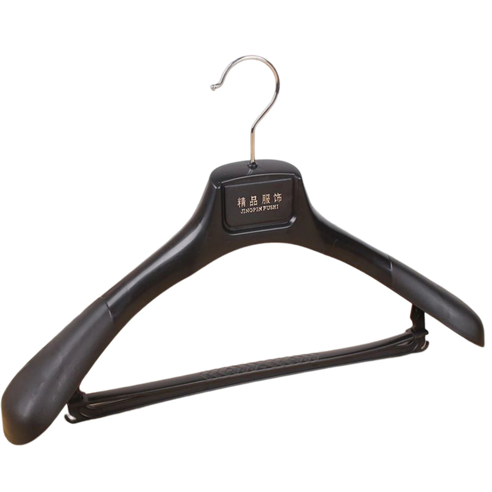 5pcs Wide Shoulder Plastic Clothing Hanger Suit Clothes Hanger Seamless Coat Drying Racks Wardrobe Room Storage Organizer