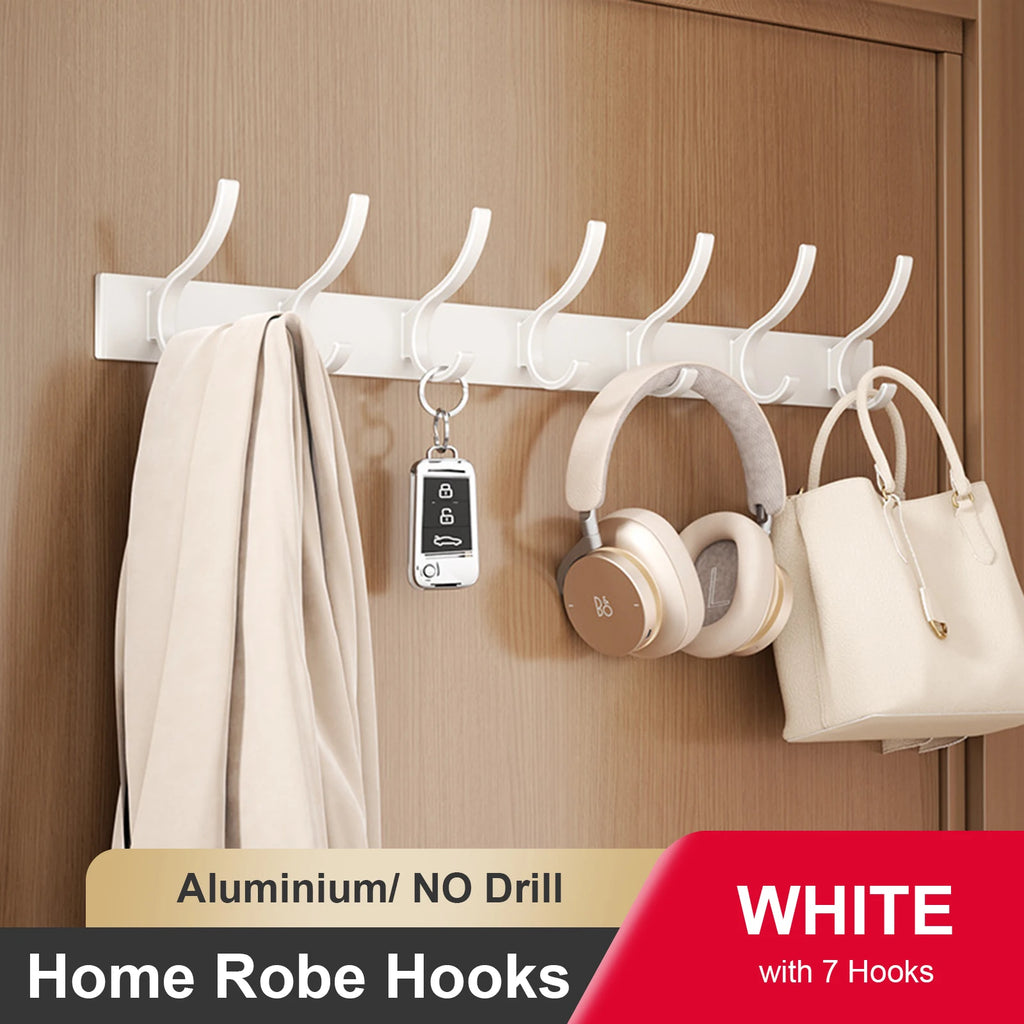 Clothes Hook Bathroom Towel Hanger Hook Wall Hook Adhesive Wall Hook No punching required Hanging Hooks Door Back Clothes Hook