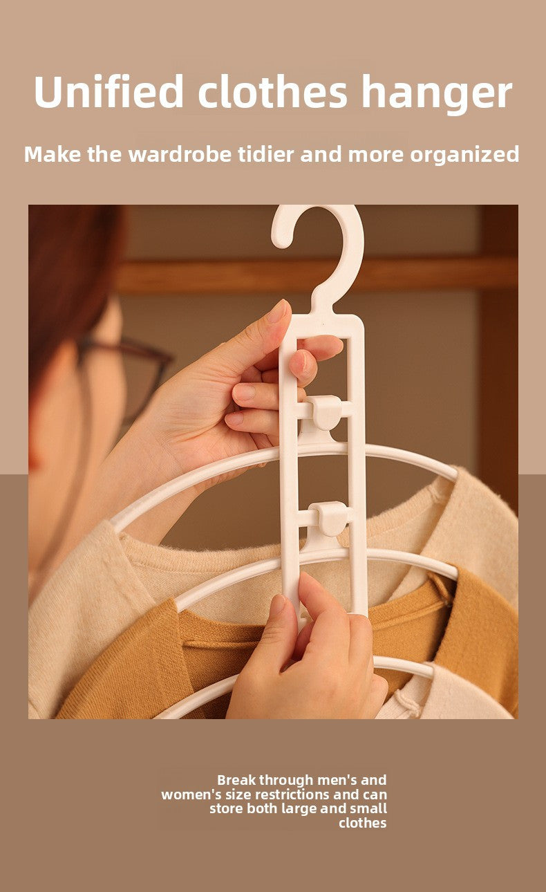 5-layer detachable hanger, multi-layer space-saving folding magic hook, thickened removable drying rack, household dormitory sto